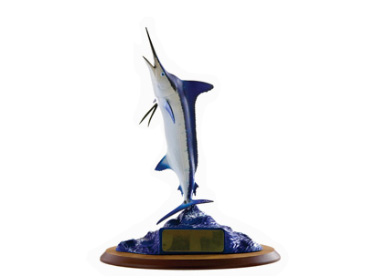 White Marlin 2nd Place Trophy