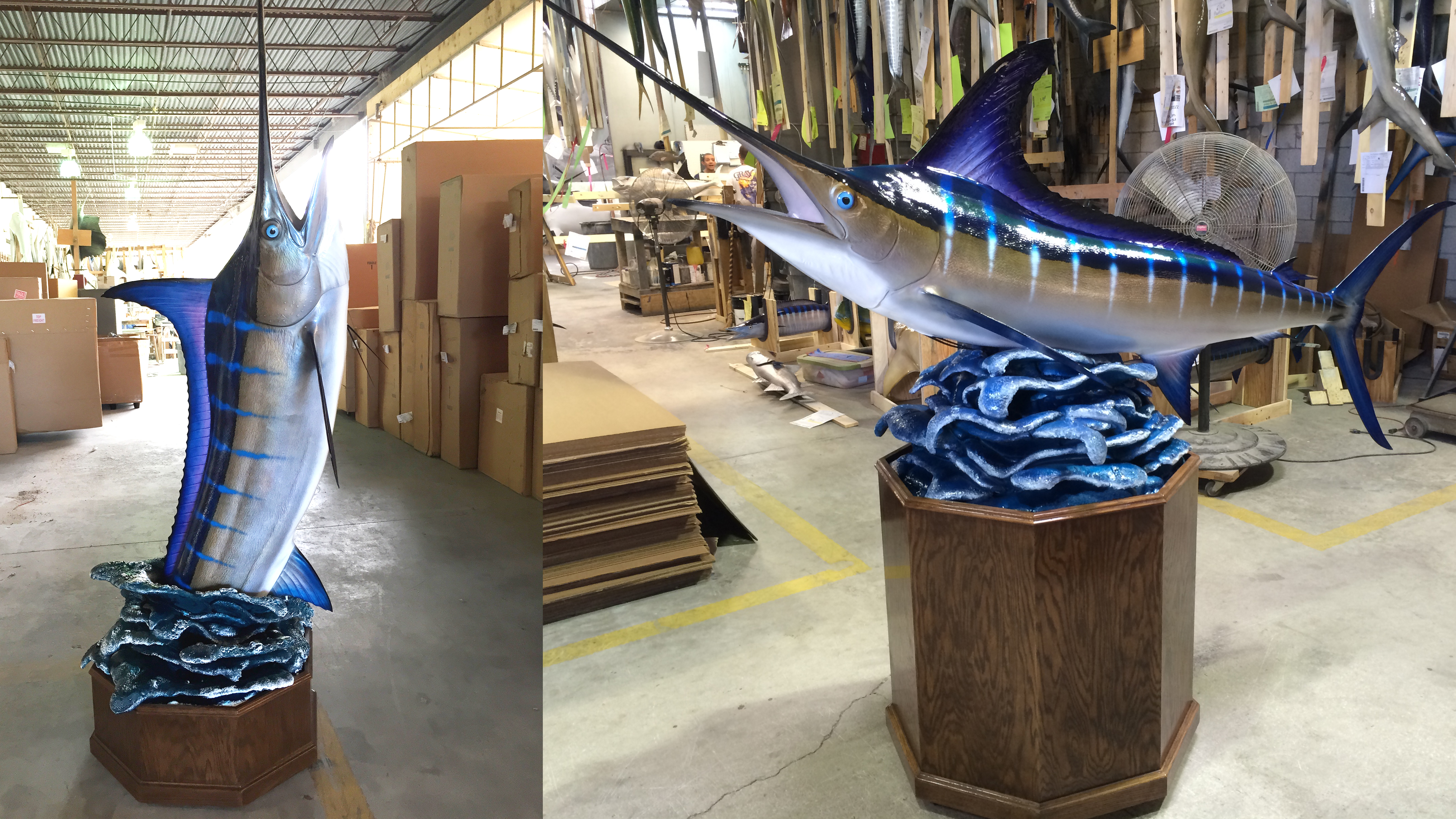 Blue Marlin Wave Mounts