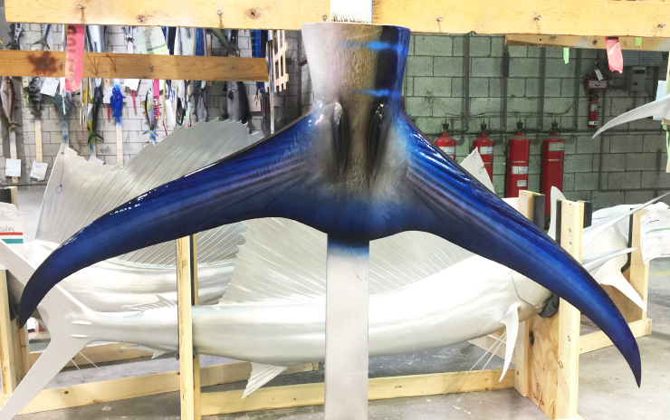 Blue Marlin Tailmount 