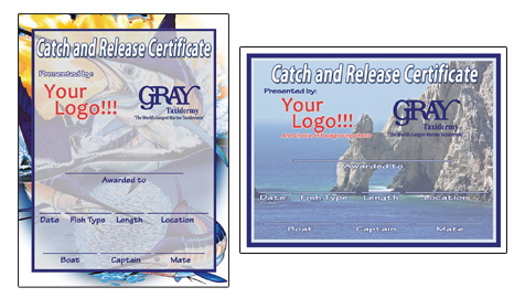 Catch and Release Certificate